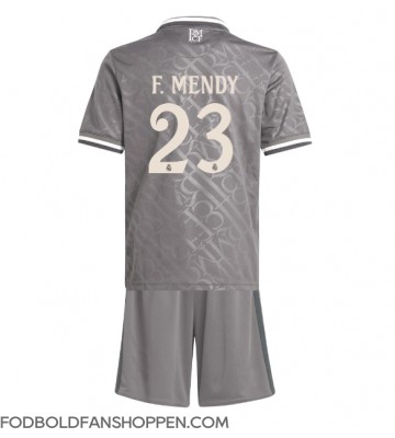Real Madrid Ferland Mendy #23 Tredjetrøje Børn 2024-25 Kortærmet (+ Korte bukser)